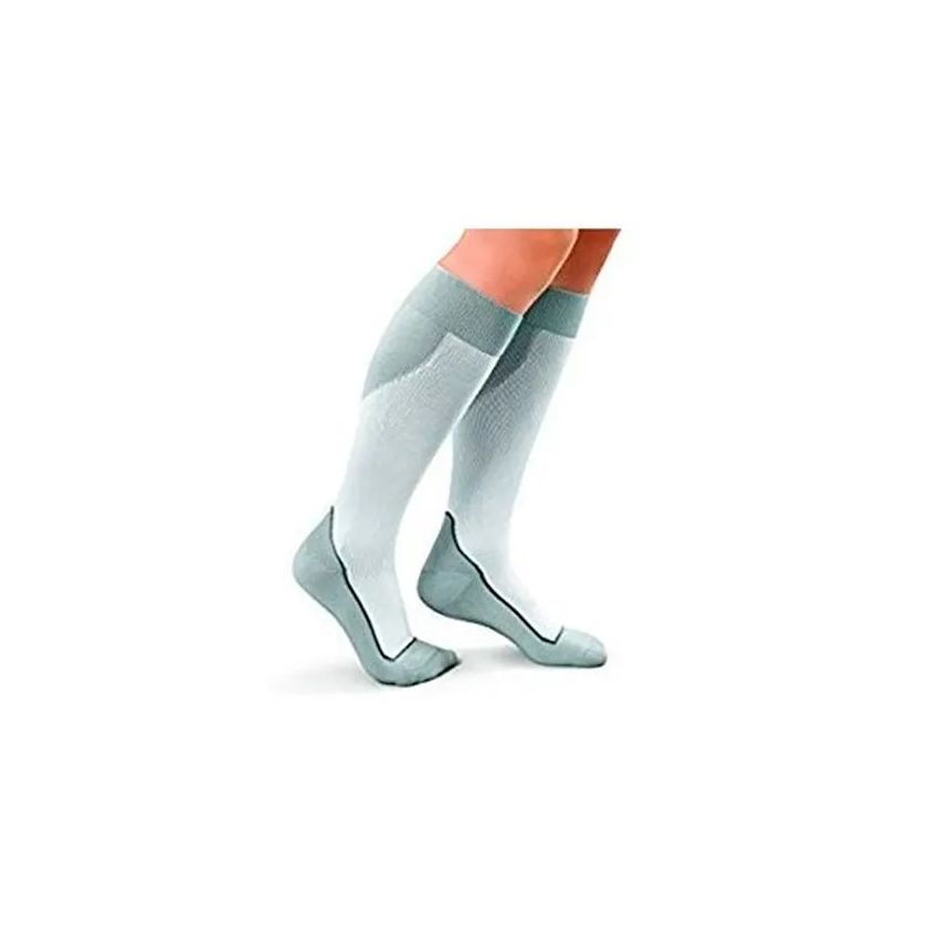 Jobst Sport Chaussettes Blanc Gris L