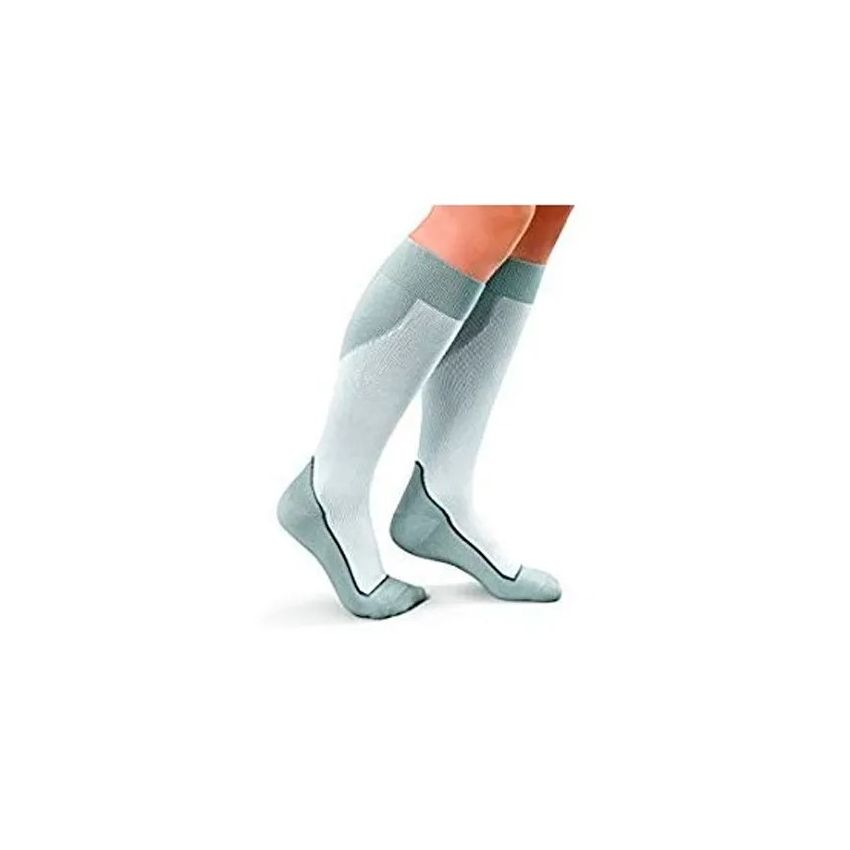 Jobst Sport Chaussettes Blanc Gris M