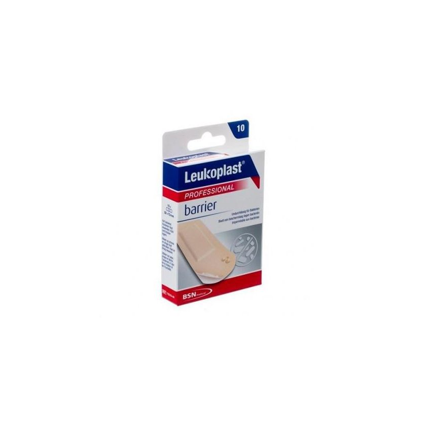 Leukoplast Barrier Apósito Adhesivo Impermeable 75X22 Mm 10 Unidades Bsn Medical