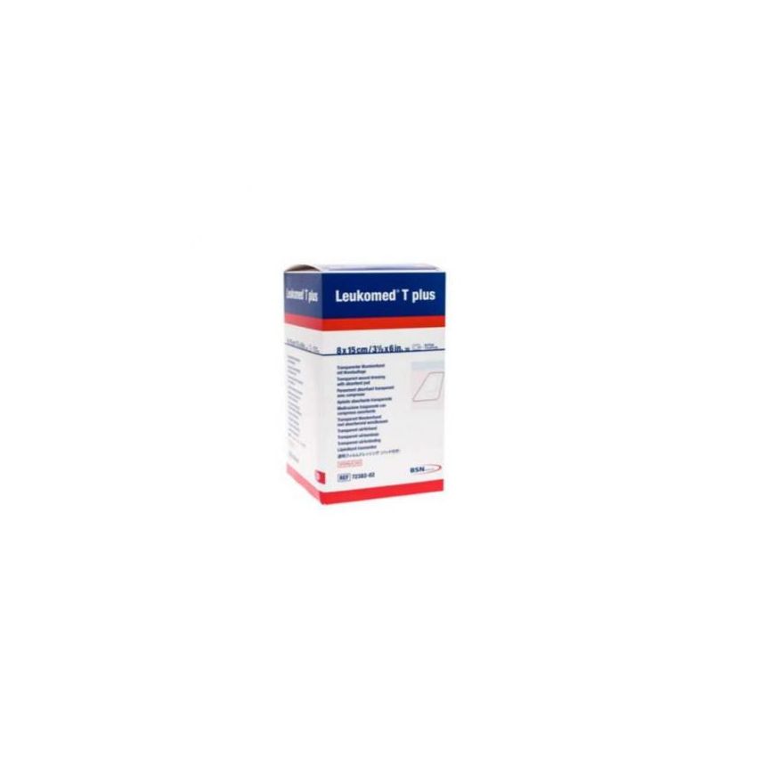 Leukomed Control Apósito Transparente 8 Cm X 15 Cm 10 Unidades Bsn Medical