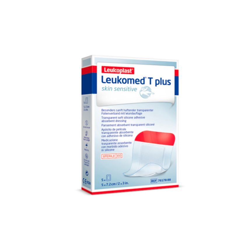 Leukomed T Plus Skin Sensitive 5X7.2Cm 5U