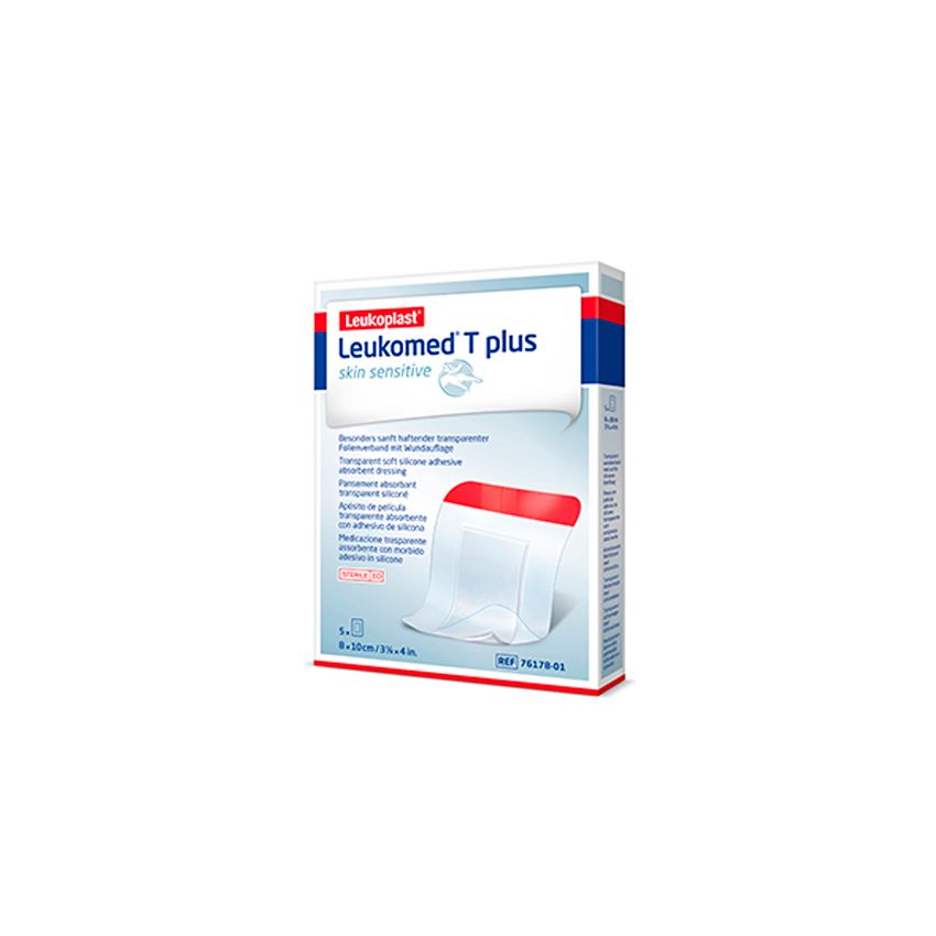 Leukomed T Plus Skin Sensitive 8X10Cm 5U