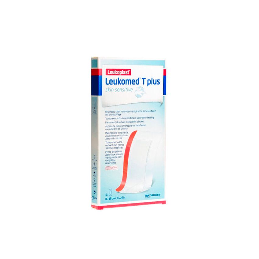 Bsn Medical Leukomed T Skin Sensitive 8X15Cm 5U