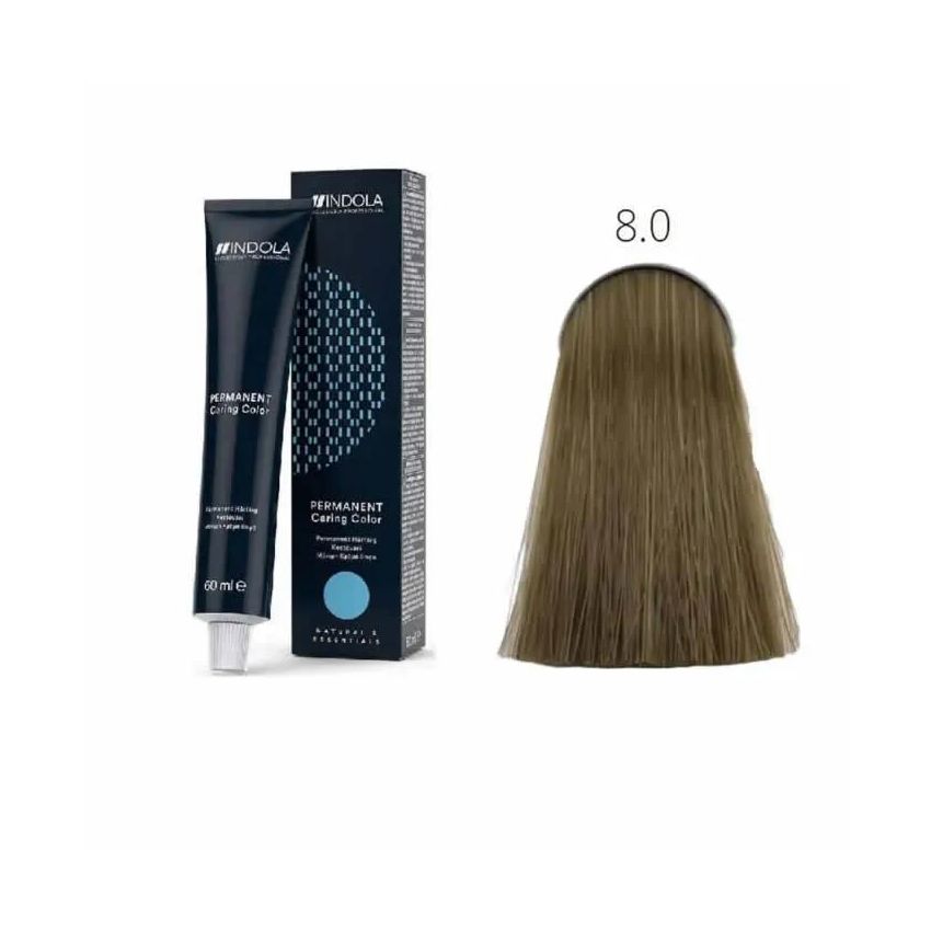 Indola Permanent Caring Color 8.0 60Ml