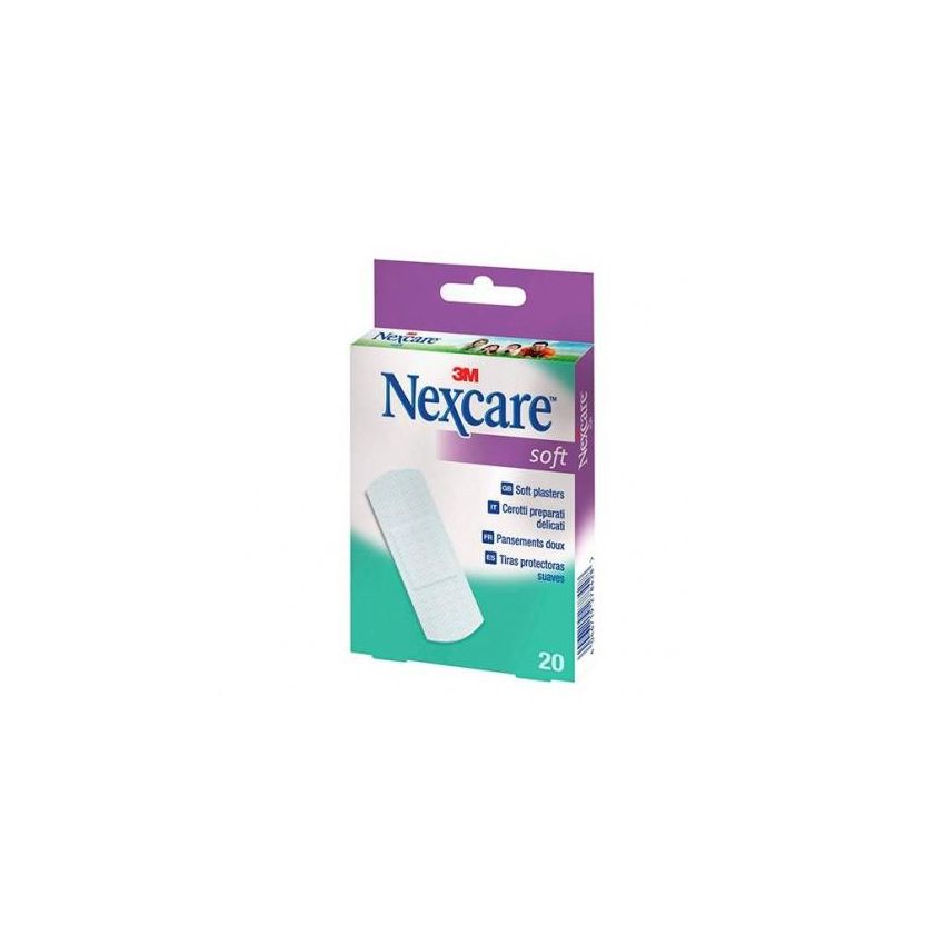 Nexcare Soft 20 Tiras 25 X 72Mm