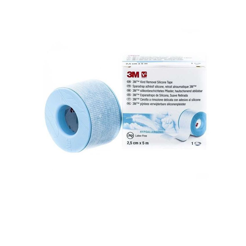 Hypoaler Silicone Esparadrap 3M 5Mx2.5C