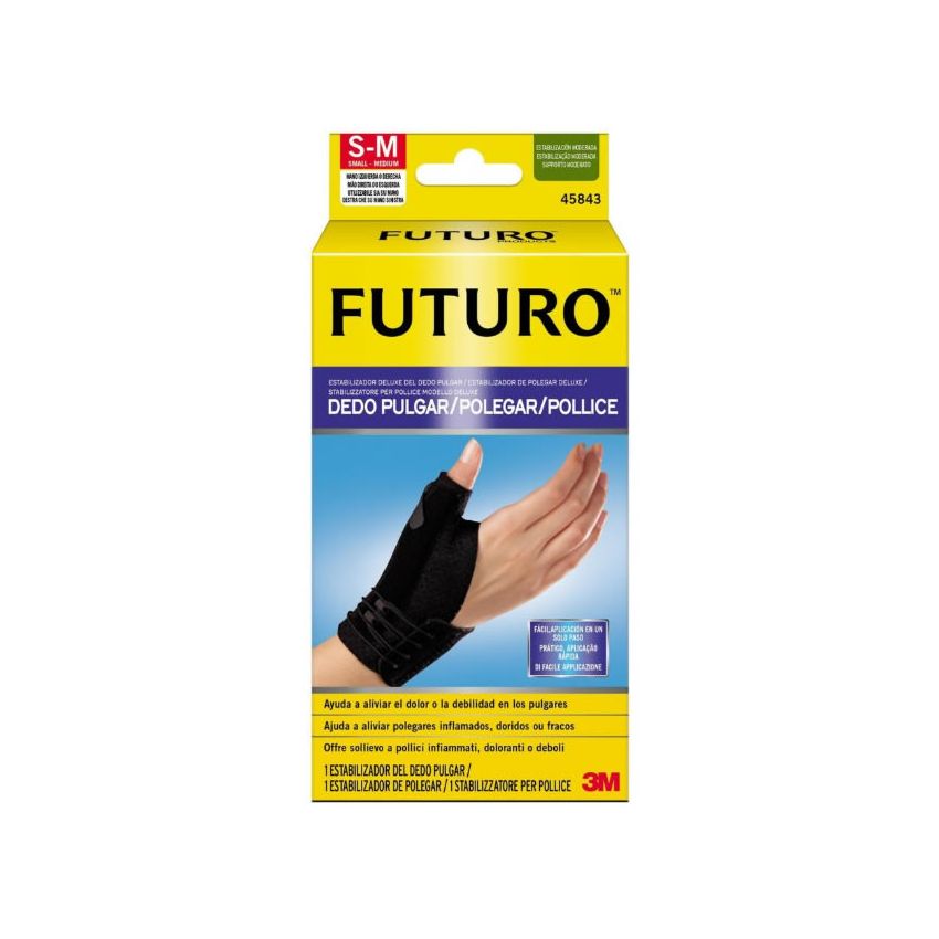 3M Futuro Stabilisateur De Pouce Main Gauche Ou Droite Taille S-M