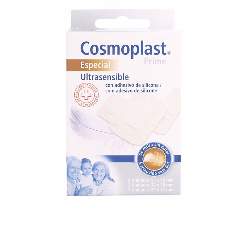 Pansements Indolores Ultrasensibles Cosmoplast - 10 U