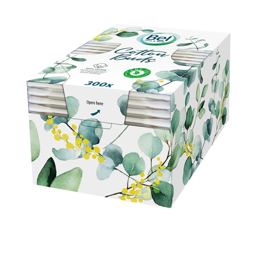 Cotons-Tiges Bel Premium 100 % Sans Plastique - Cotons-Tiges Bel Premium 100% Sans Plastique 300 Pcs