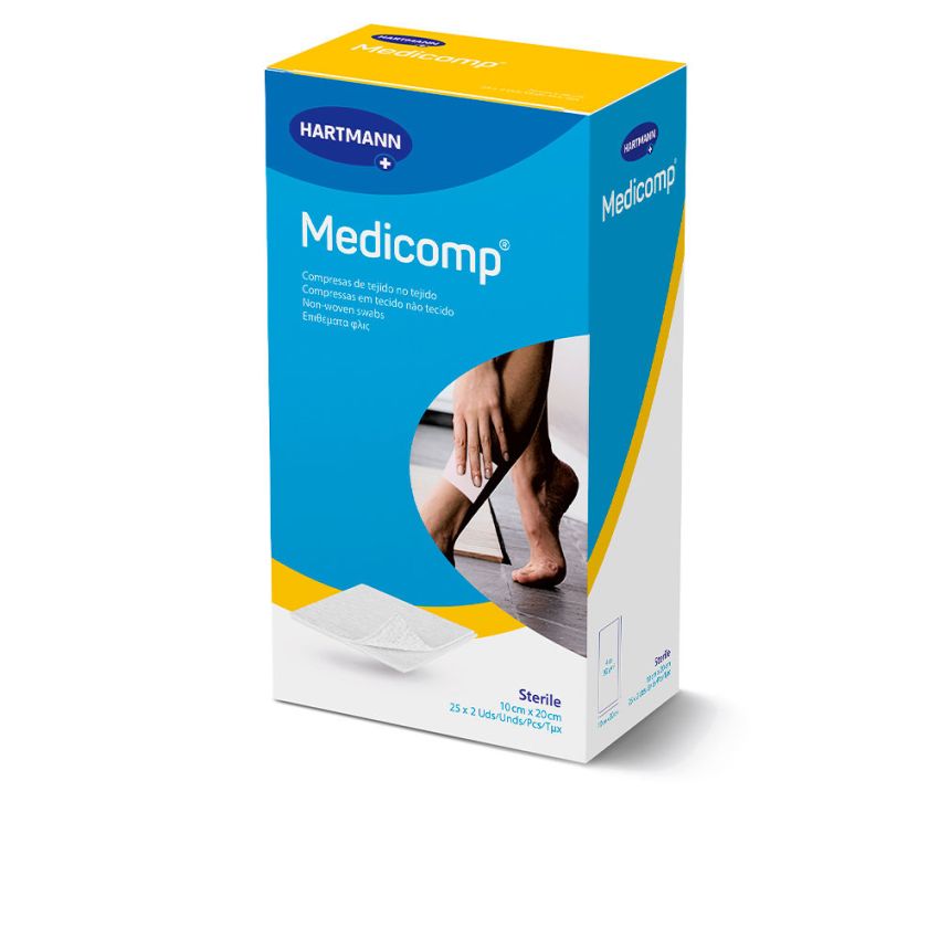 Hartmann Medicomp Soft Gauze 10X20Cm 25X2 Unités