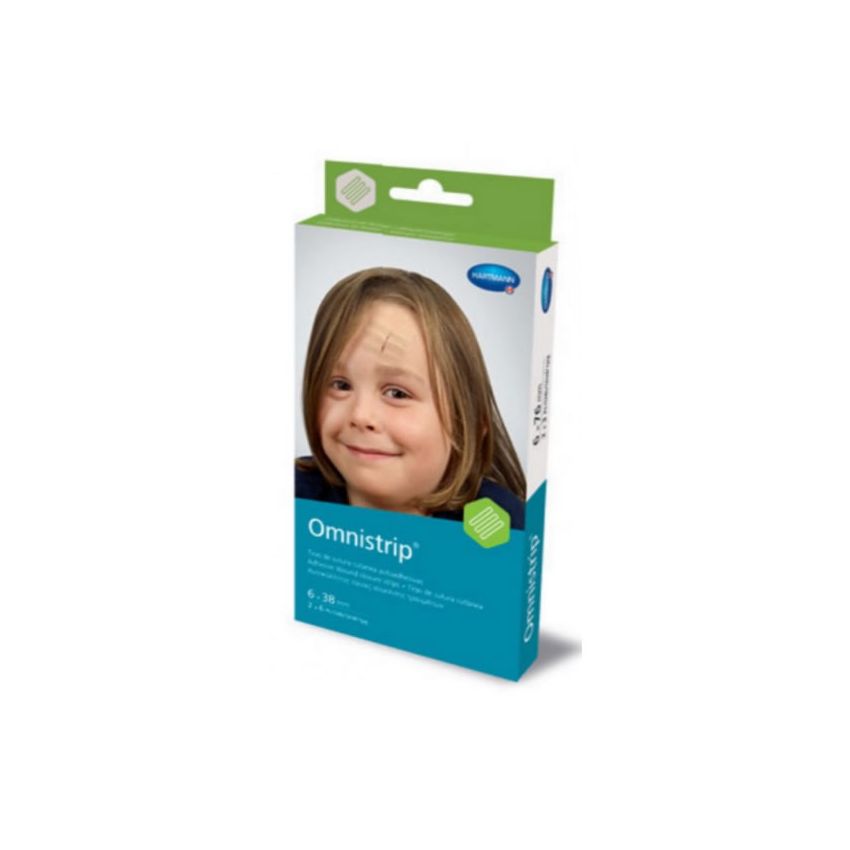 Hartmann Omnistrip Suture Cutanée Adhésive Stérile 6X38Mm