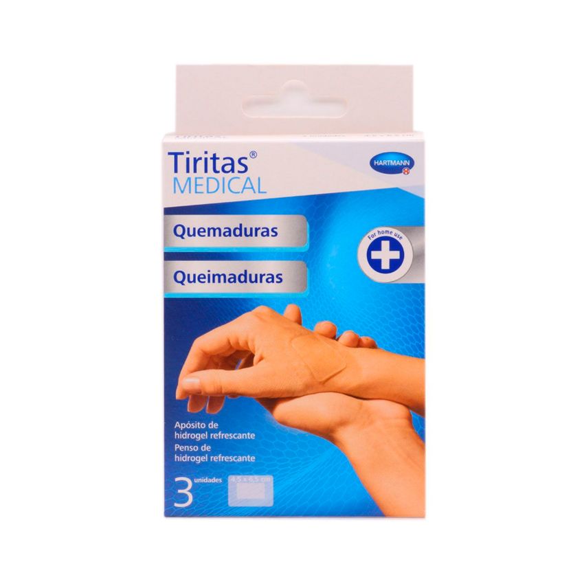 Hartmann Tirita Medical Quemadura 4,5X6,5Cm 3U