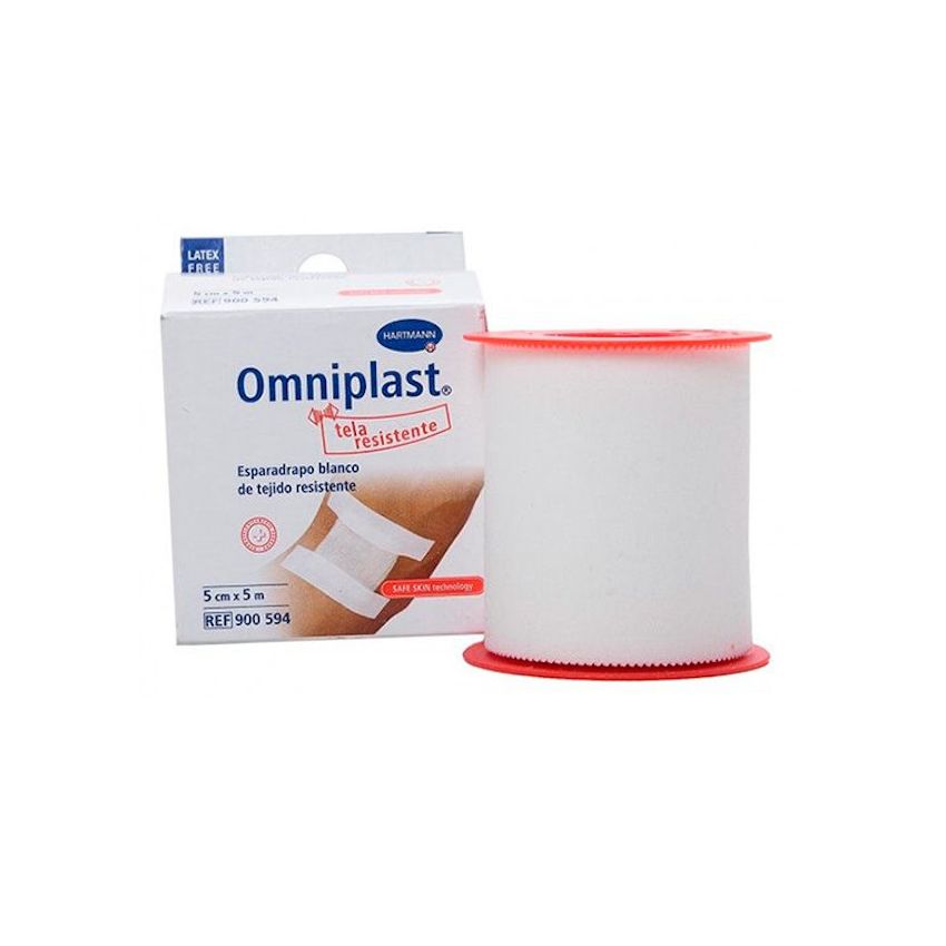 Hartmann Omniplast Sparadrap Blanc 5Cmx5M