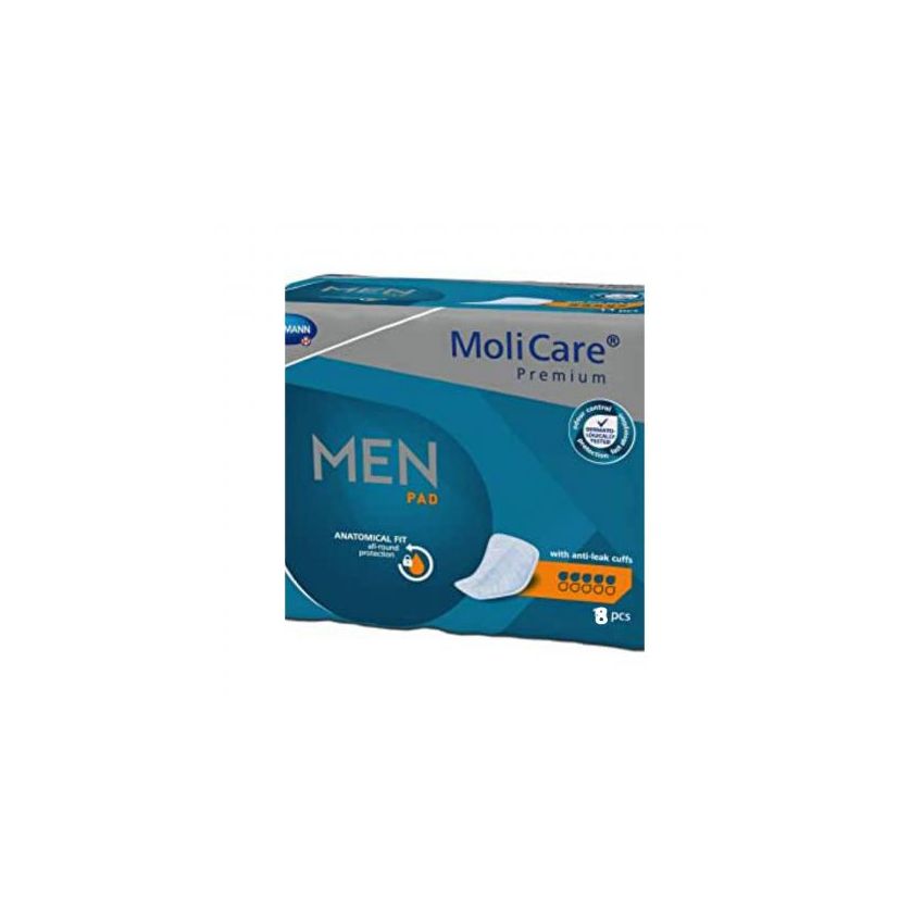 Hartmann Premium Pants Men 5 Gotas Pañal Masculino Talla M 8 Unidades Molicare