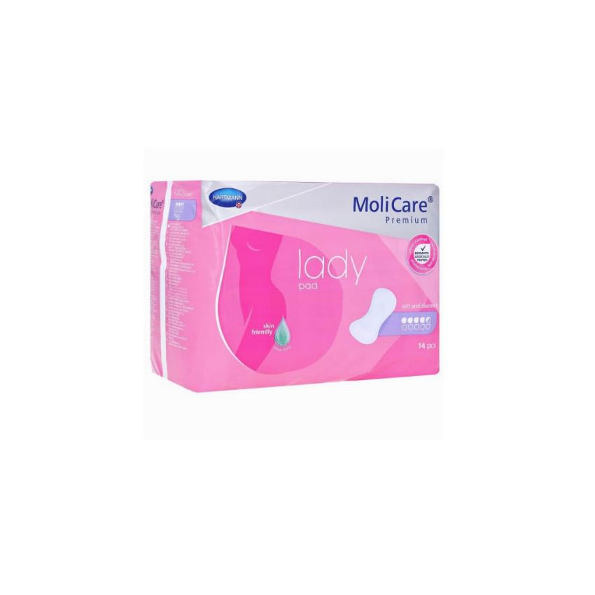 Hartmann Molicare Lady 4.5 Drops Absorbent Protectors 14 Units