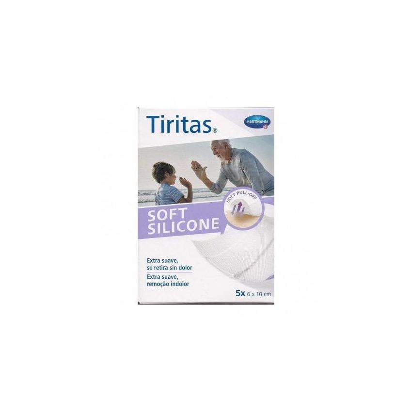 Soft Silicone Plasters 2 Sizes Dressings 8 Units Hartmann