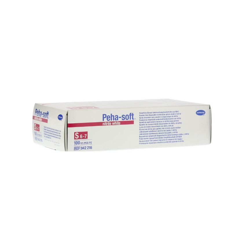 Hartmann Peha-Solf Nitrile White Powderfree Small Size