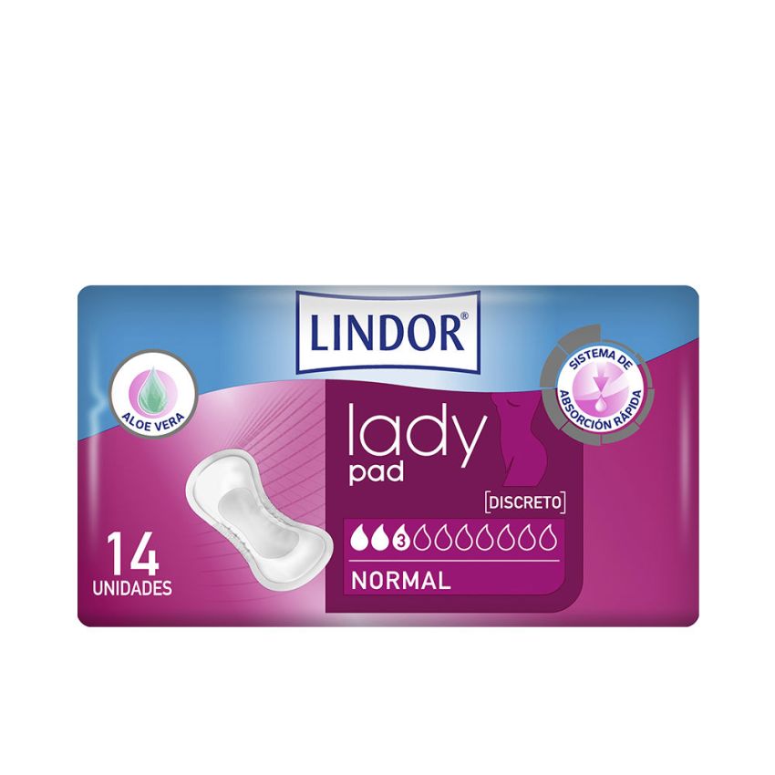 Lady Pad Normal 3 Drops - 14 U