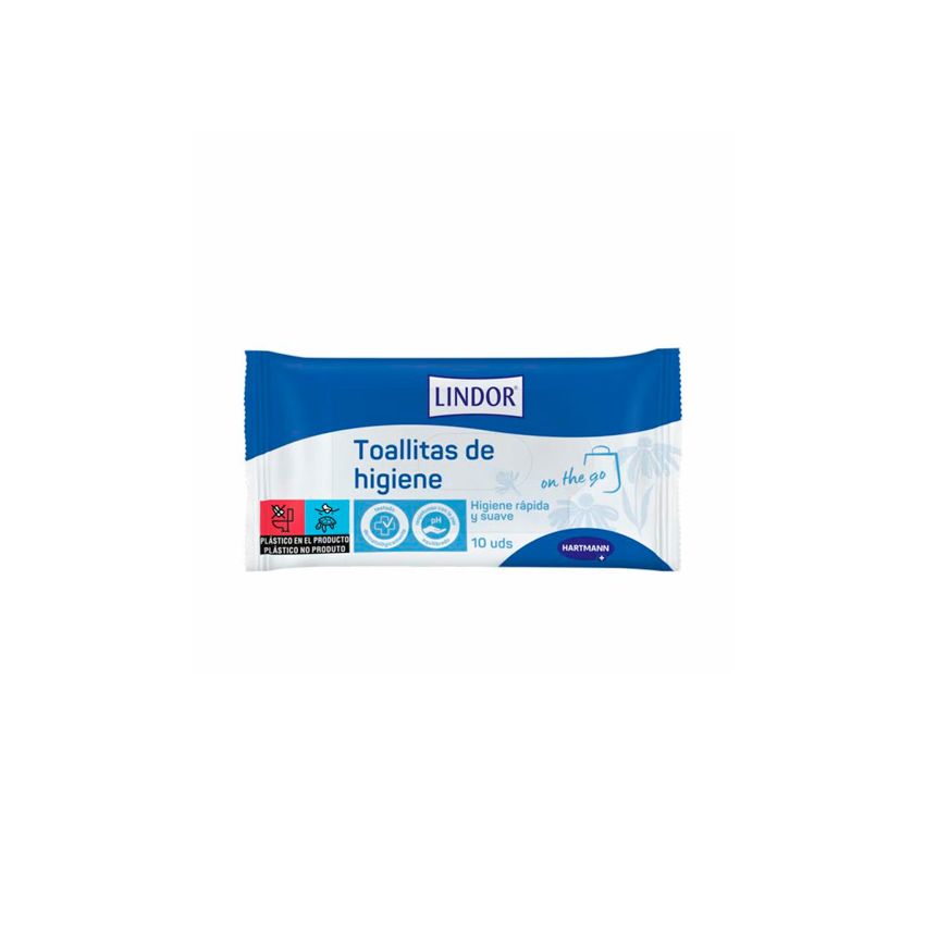 Hartmann Lindor Lingettes Humides 10 Unités