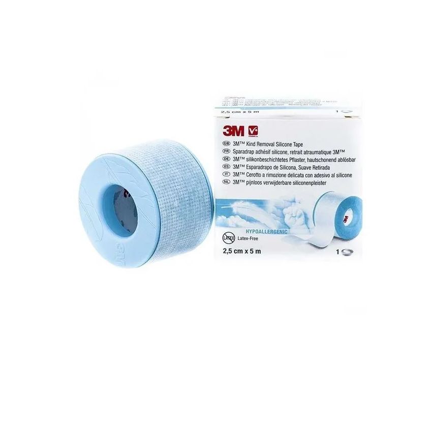 Hypoaler Silicone Esparadrap 3M 5Mx2.5C