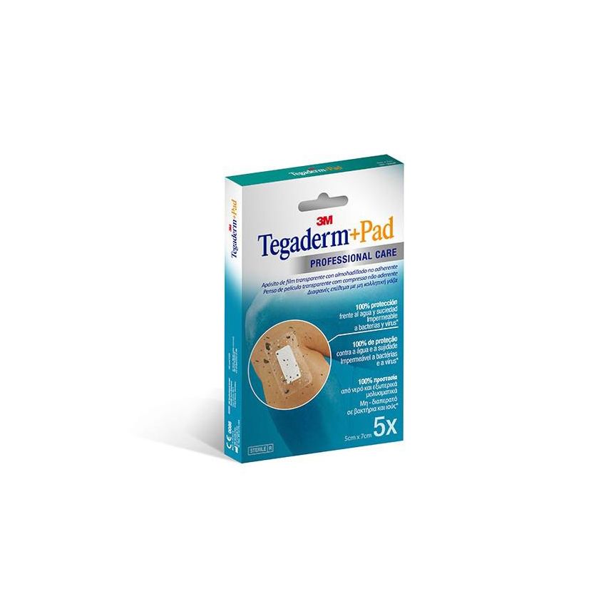 Tegaderm Pad 5X7 Cm 5 Apositos