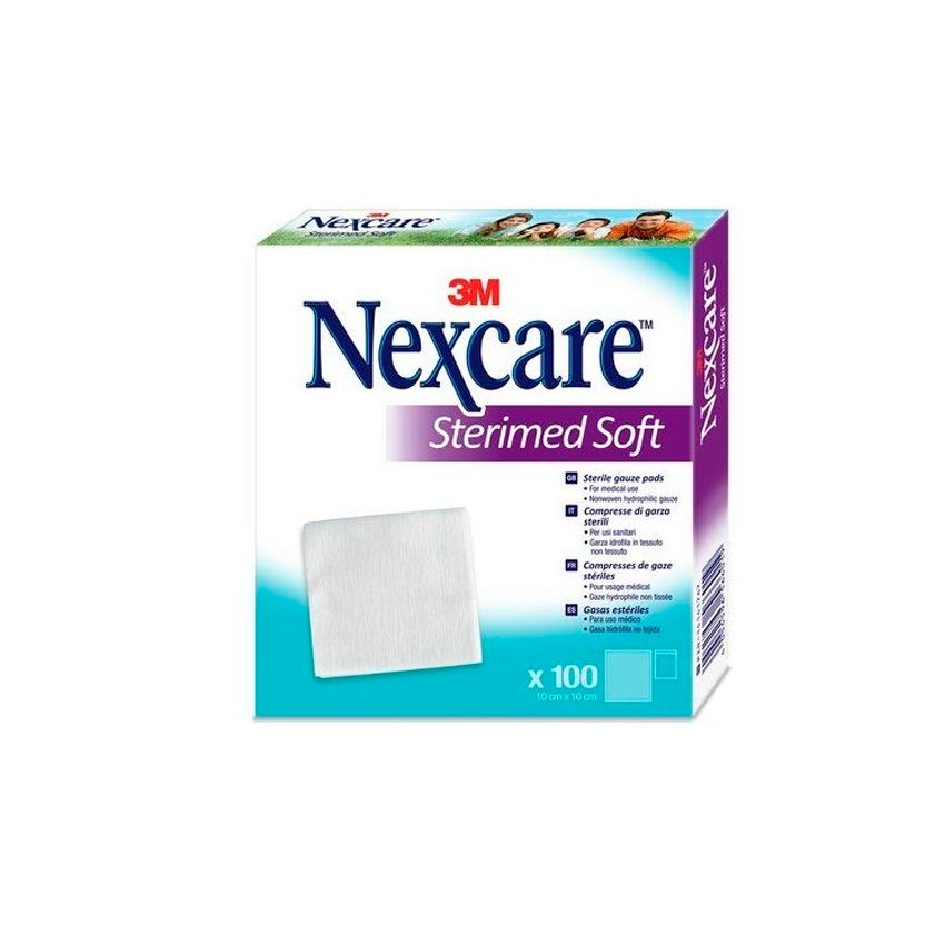 Nexcare Sterimed Soft Gazes Stériles 10X10M
