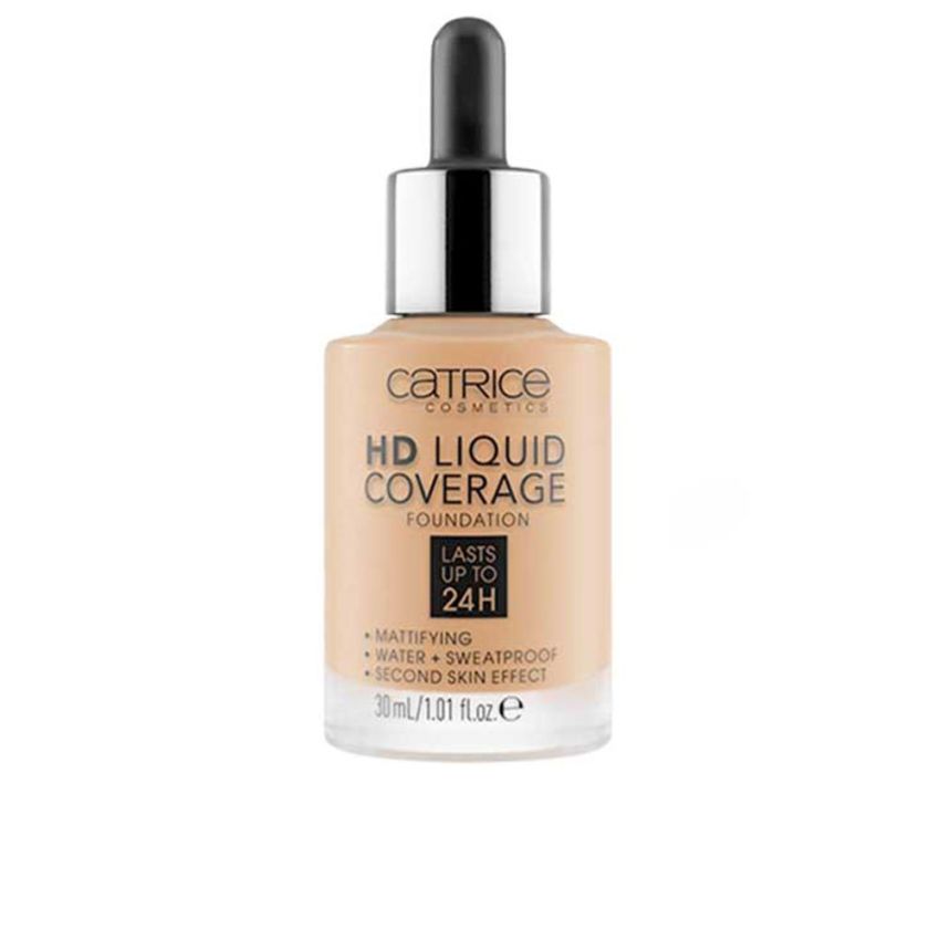 Fond De Teint Couverture Liquide Hd Dure Jusqu'À 24H - 032-Beige Nude