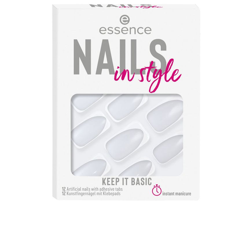 Nails In Style Uñas Artificiales - 15-Keep It Basic