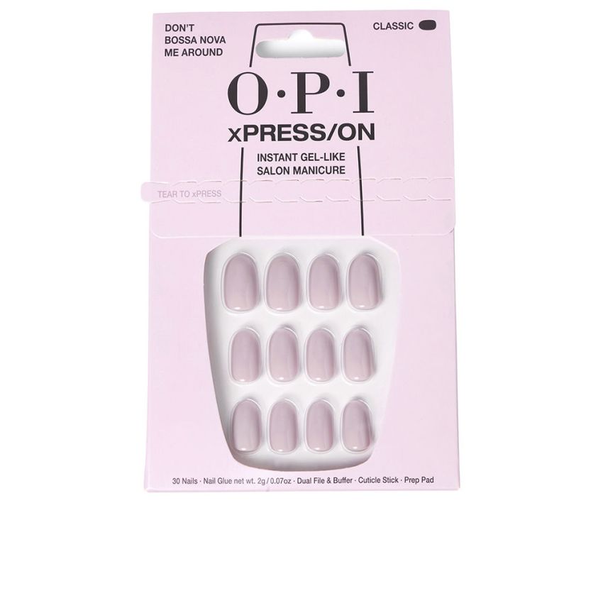 Opi Xpress/On Ongles Artificiels Nuances Iconiques - Don’T Bossa Nova Me Environ