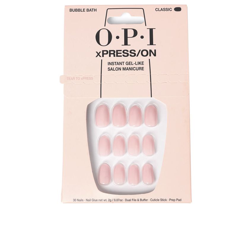 Opi Xpress/On Ongles Artificiels Nuances Iconiques - Bain Moussant