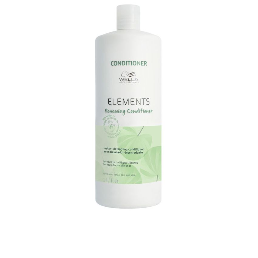 Elements Après-Shampooing Doux Rénovateur Sans Silicones Tous Types De Cheveux - 1000 Ml