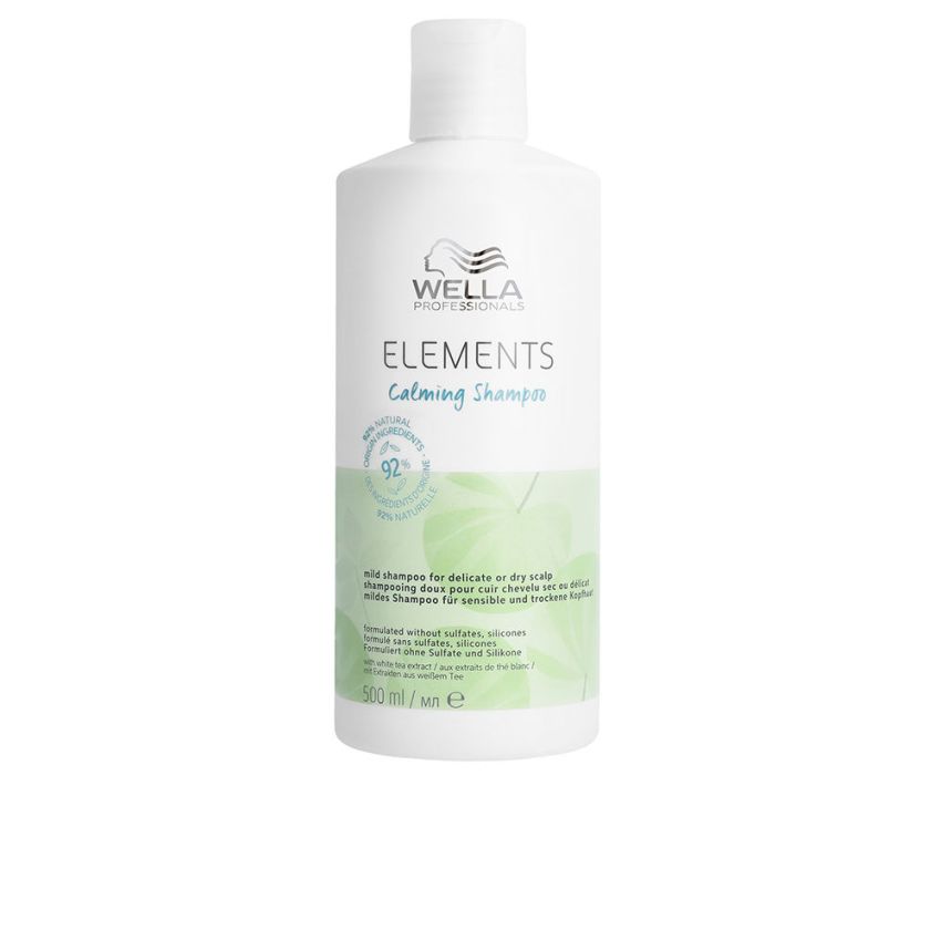 Elements Shampooing Apaisant Naturel Pour Cuir Chevelu Sec Ou Délicat - 500 Ml