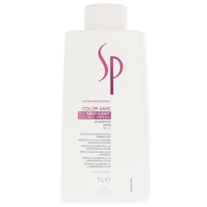 Wella Sp Color Save Shampoo 1000Ml