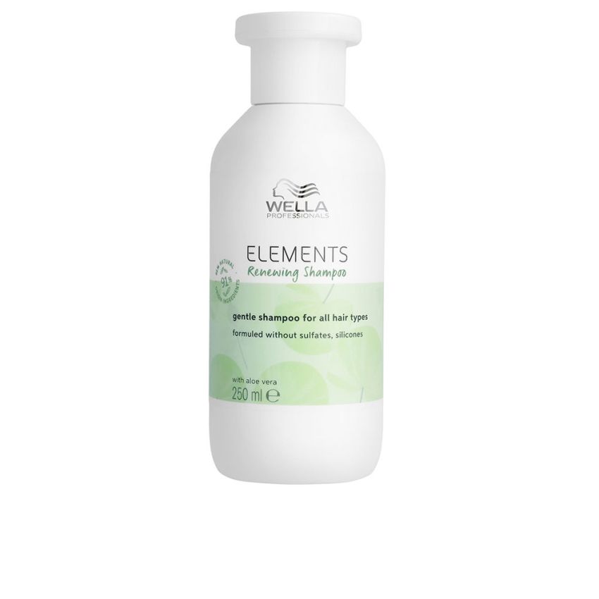 Elements Shampoing Doux Rénovateur Sans Sulfates Tous Types De Cheveux - 250 Ml