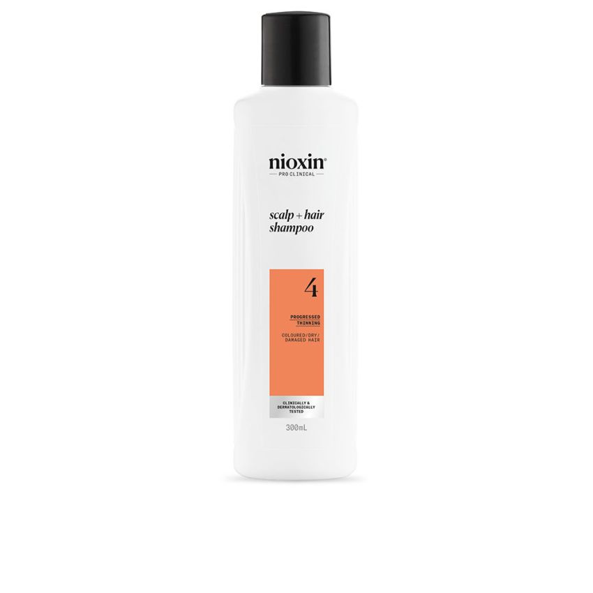 System 4 - Shampoing - Cheveux Teints Et Abîmés Avec Fragilisation Avancée - 300 Ml