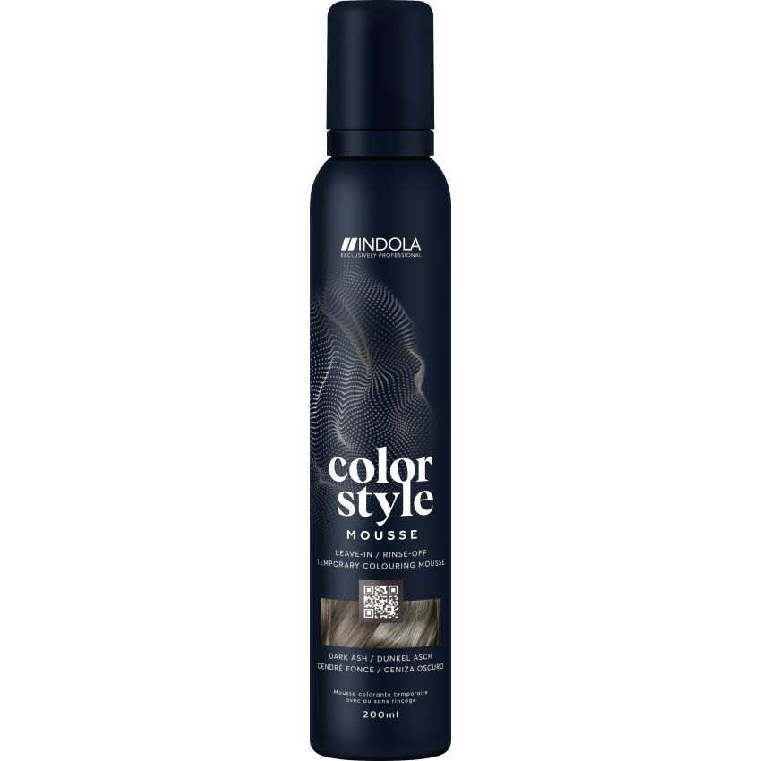 Indola Profession Color Style Mousse Dark Ash 200Ml