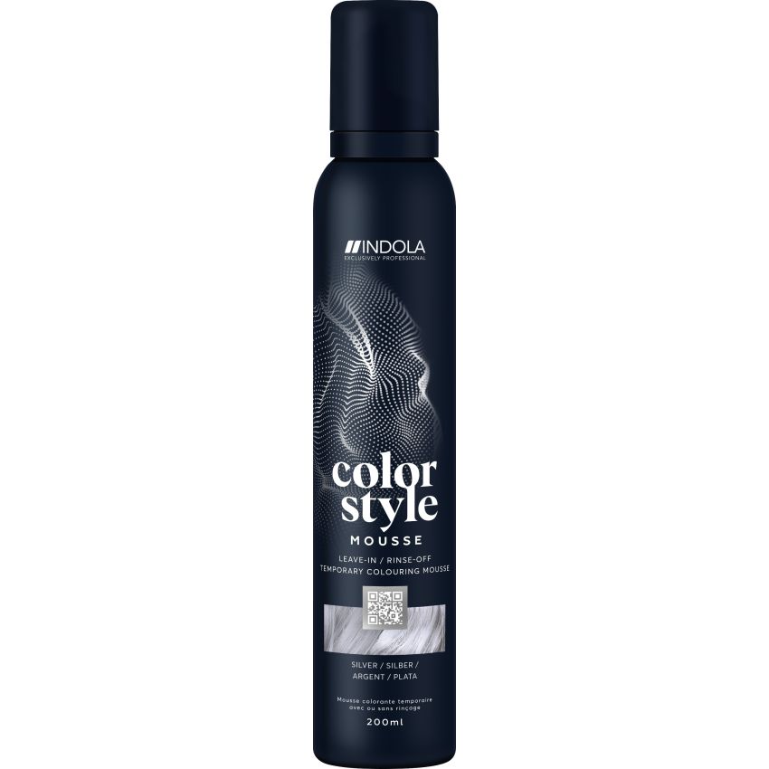 Indola Profession Color Style Mousse Silver 200Ml