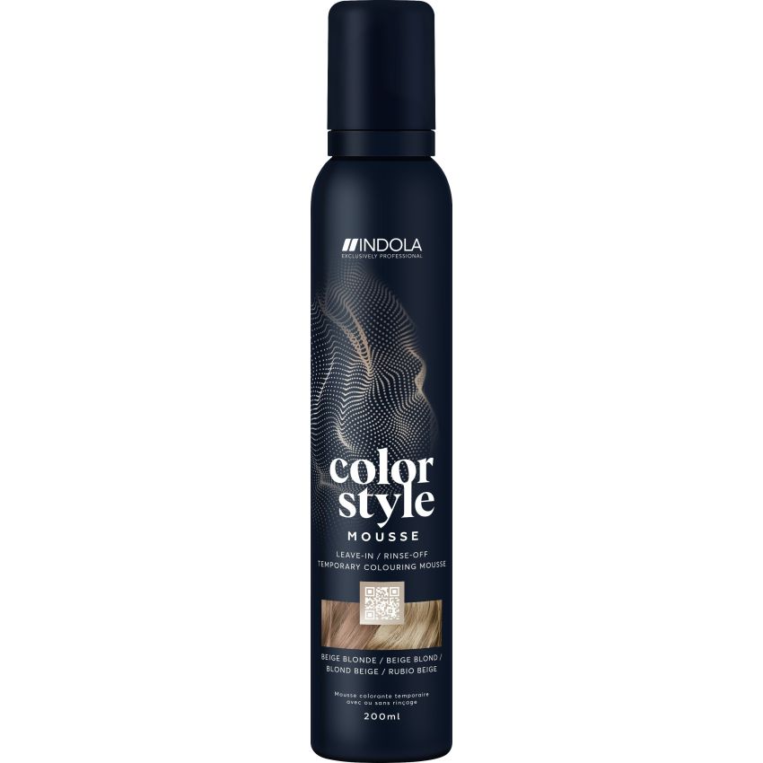 Indola Profession Color Style Mousse Beige Blonde 200Ml