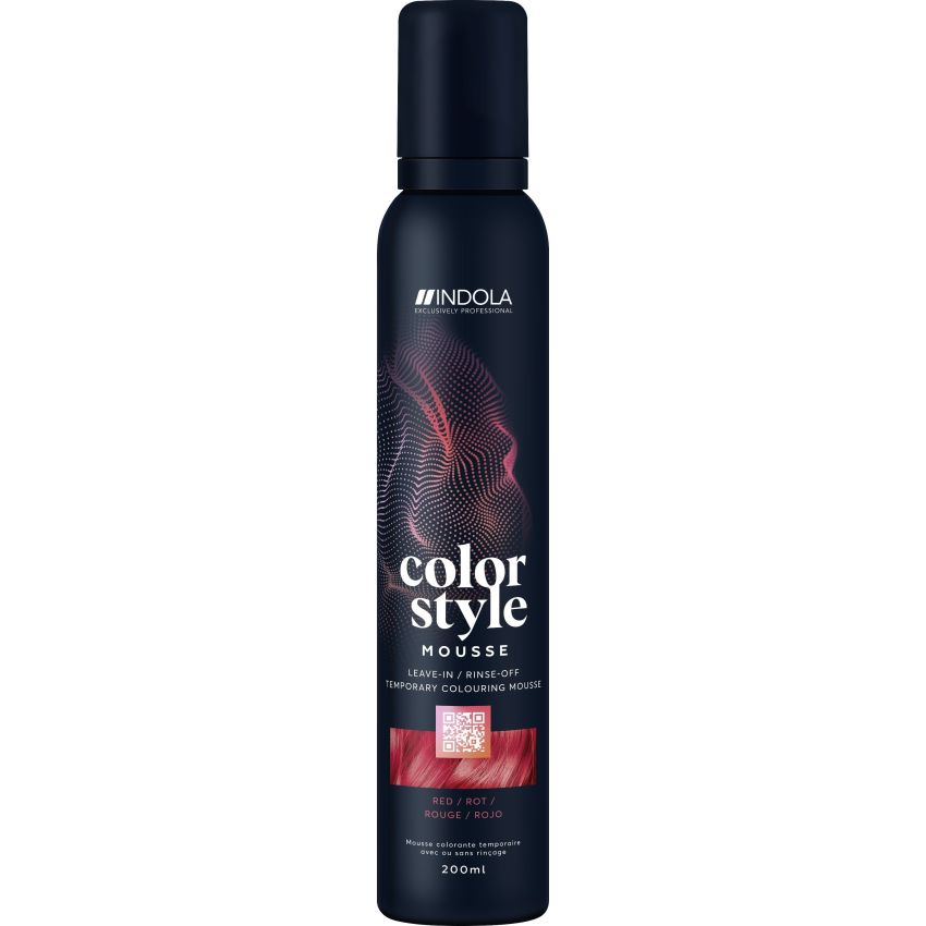 Indola Profession Color Style Mousse Red 200Ml
