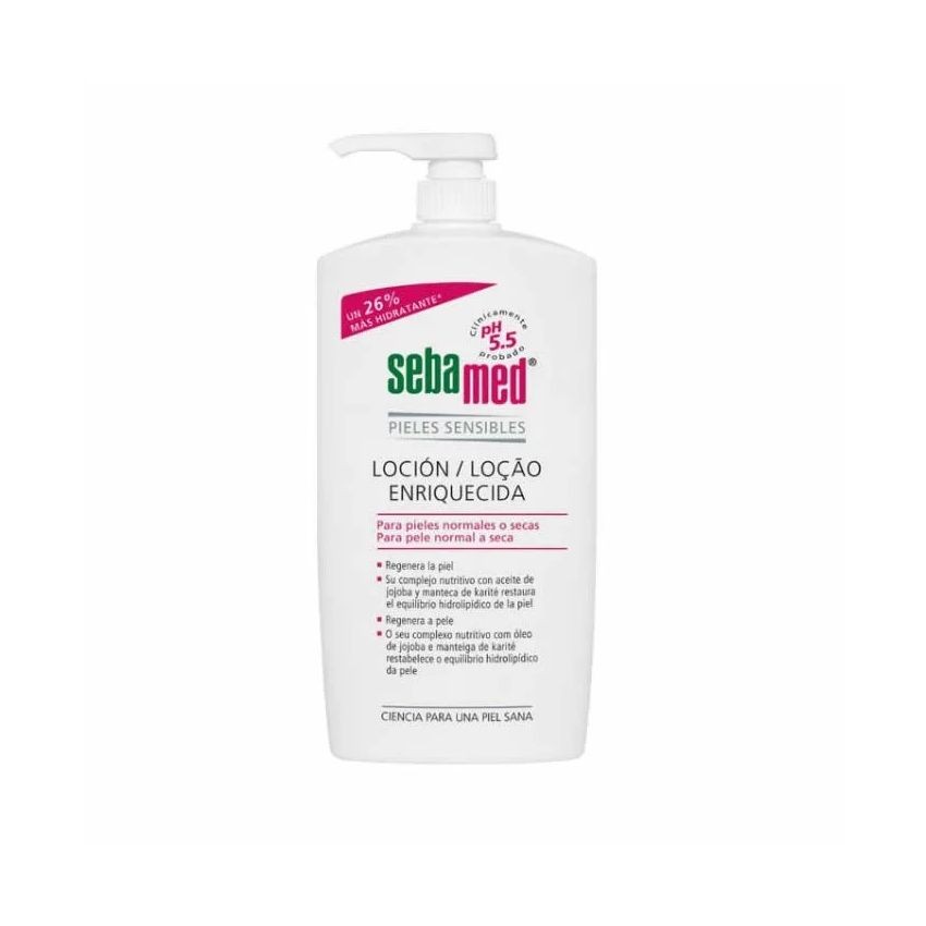 Lotion Enrichie Peaux Sèches Et Sensibles - 750 Ml