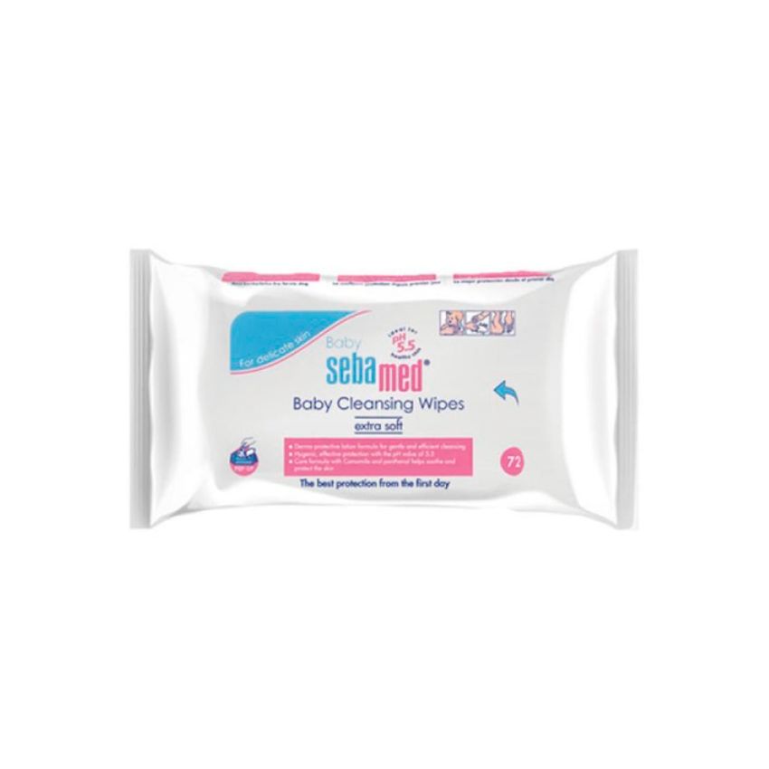 Sebamed Baby Lingettes Extra Douceur X 72U