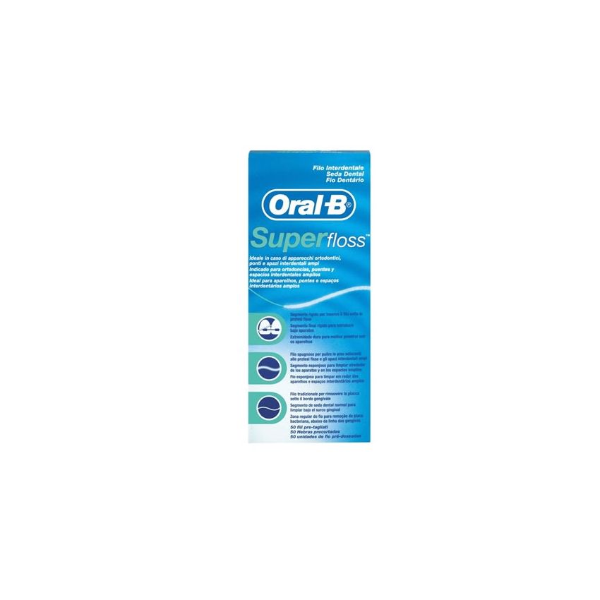 Oral B Super Floss Fil Dentaire