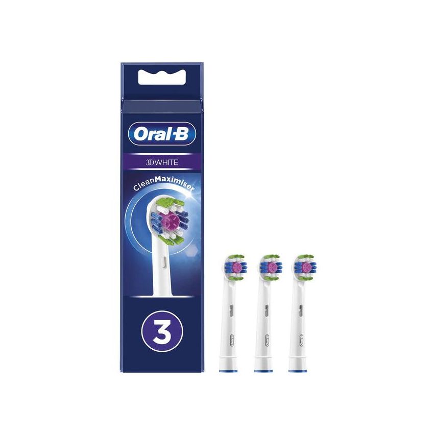 Oral-B 3D White Replacement Brush Head 3 Pcs.