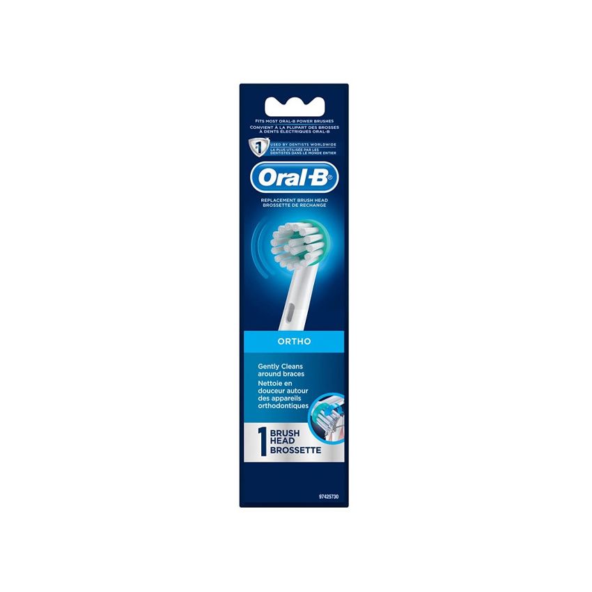 Oral-B Ortho Recharge Pour Brosse À Dents Electrique 2 Pcs