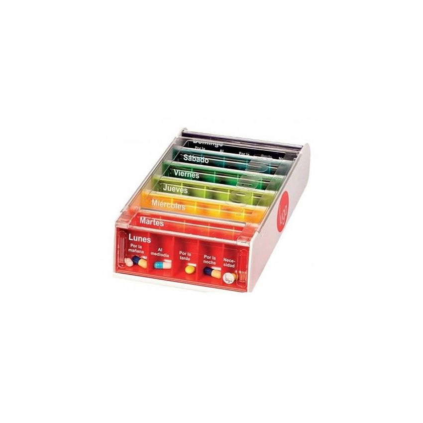 Arc-En-Ciel Dispenser Hebdomadaire Pilules