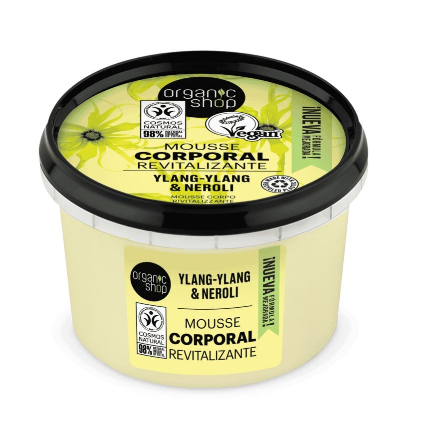 Organic Shop Ylang-Ylang Mousse Corporal Revitalizante 250Ml