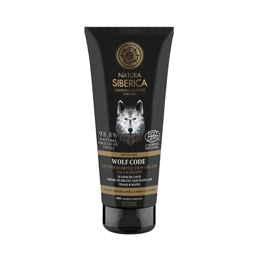 Natura Siberica Wolf Code Outdoor Protection Cream Face And Hands 80Ml