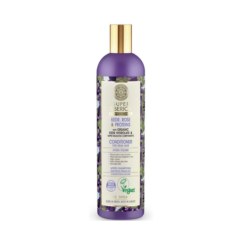 Natura Siberica Hair Conditioner Hydra Volume 400Ml