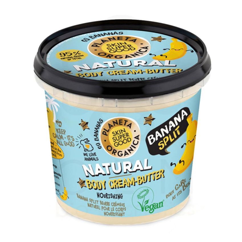 Natura Siberica Skin Super Good Natural Body Crema Banana Split 360Ml