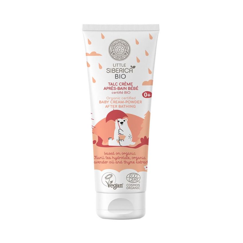 Natura Siberica Talc Creme Apres Bain Bebe 75Ml
